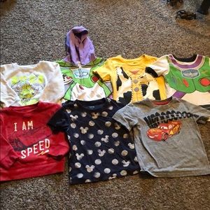 3t boys Disney Shirt Lot